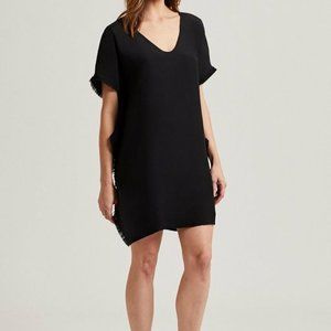 Marie Oliver Black Maura Fringe dress, worn once, size M, $50